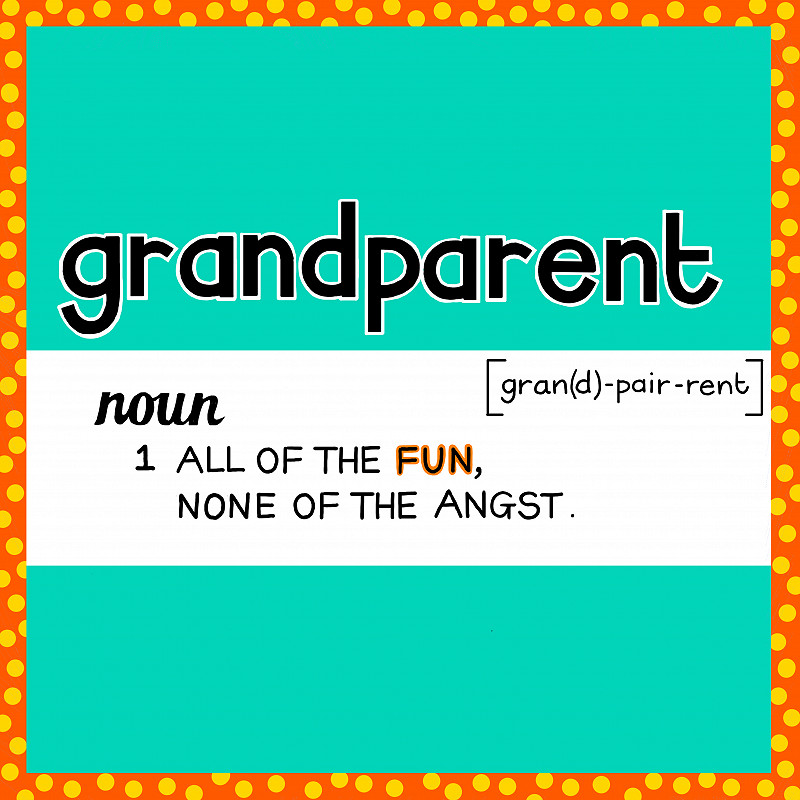 out of the box grandparent card