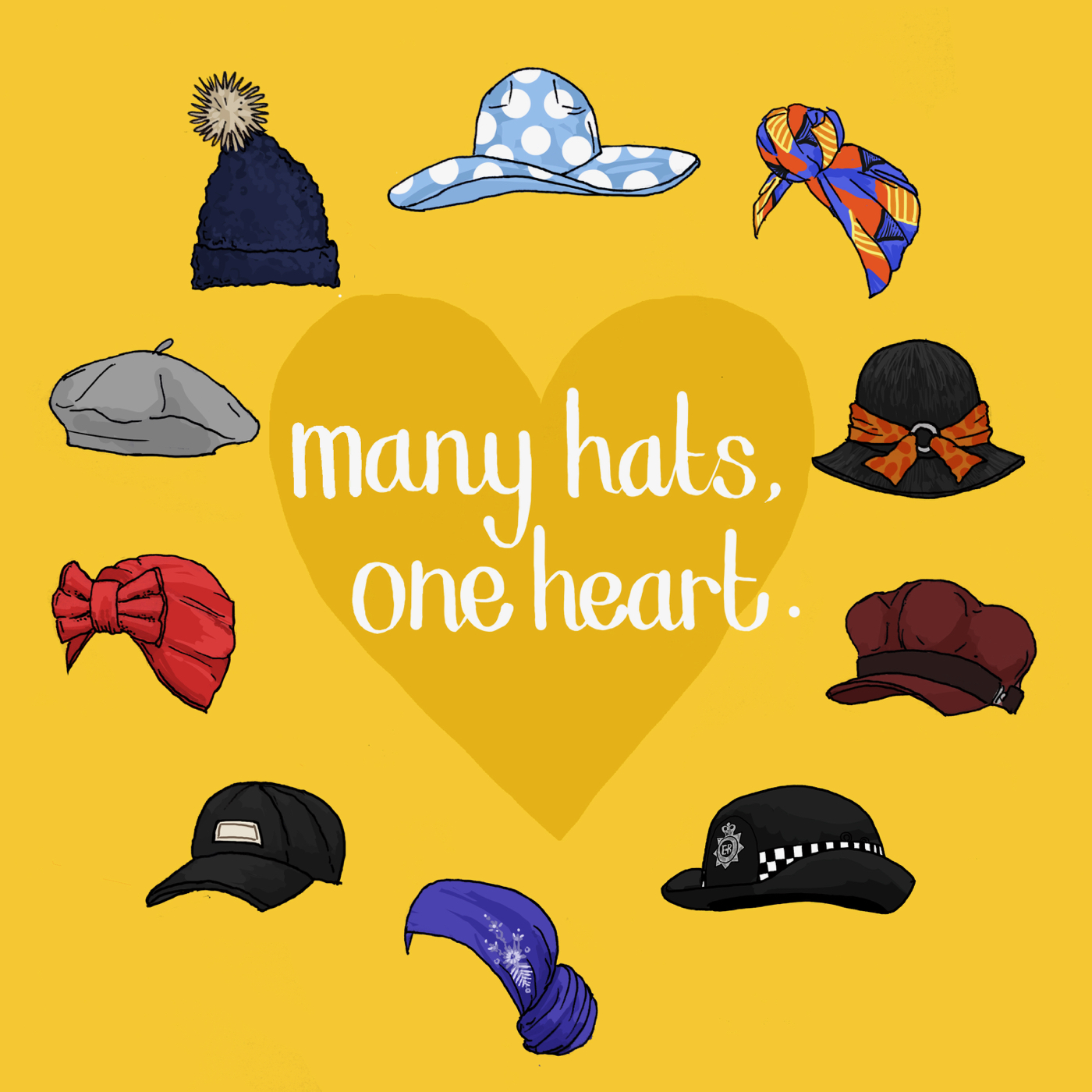Many hats One heart (smaller)